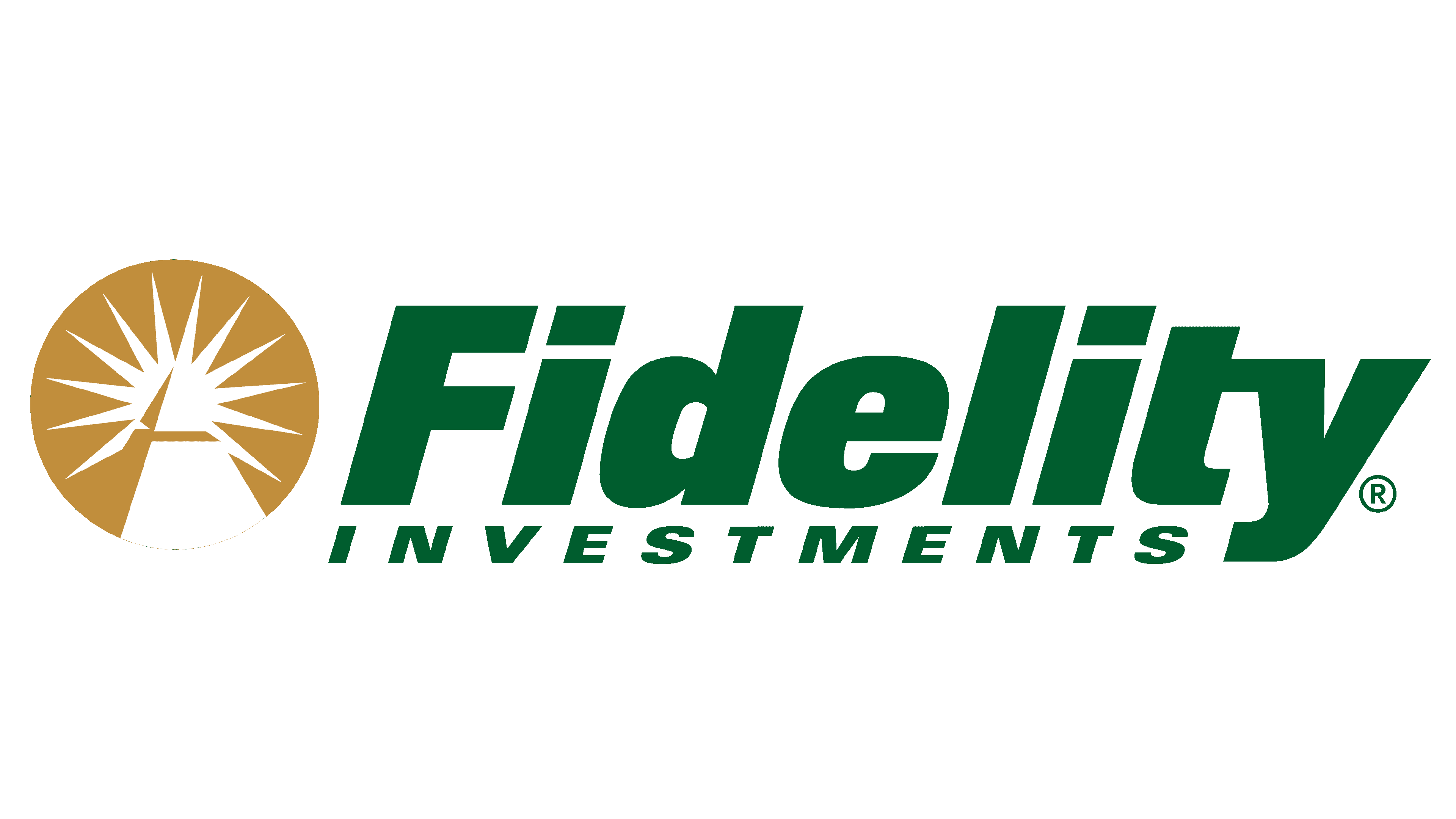 A green logo for fidelity investments.